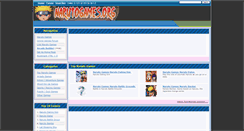 Desktop Screenshot of narutogames.org